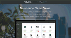 Desktop Screenshot of bushel.com