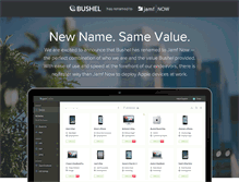Tablet Screenshot of bushel.com